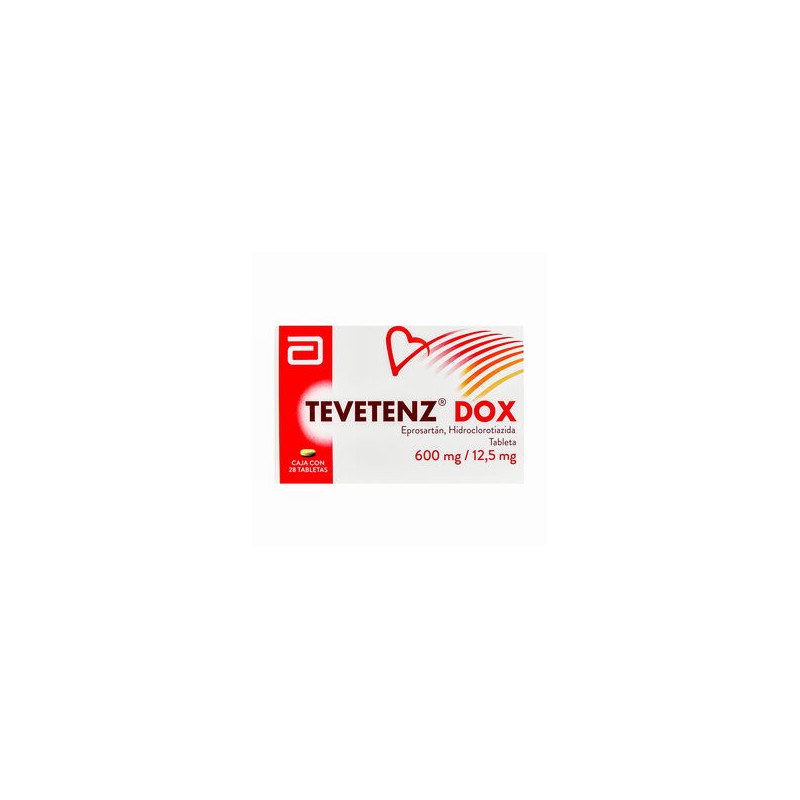 Tevetenz Dox 600Mg/12.5Mg 28 Tabs