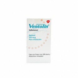 Ventolin Aereosol 100Mcg