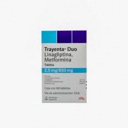 Trayenta Duo 2.5Mg/850Mg 60 Tabs