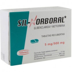 Sil-Norboral 5Mg/500Mg 40 Tabs
