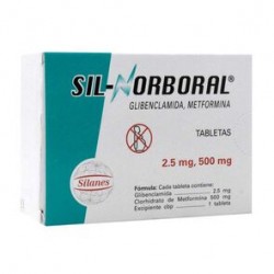 Sil-Norboral 2.5Mg/500Mg 40 Tabs