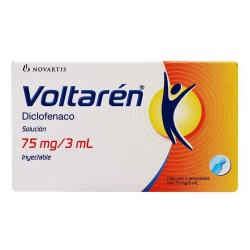 Voltaren Solucion Inyec 75Mg 5 Iny X 3Ml