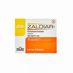 Zaldiar 37.5Mg/325Mg 10 Tabs