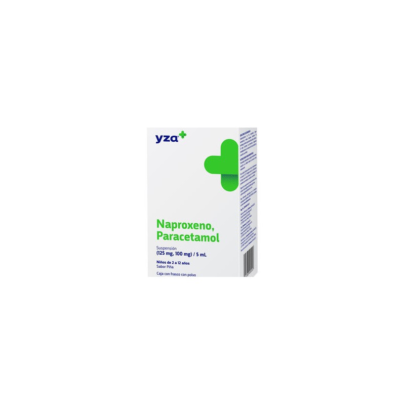 Yza Naproxeno, Paracetamol S 125Mg/100Mg