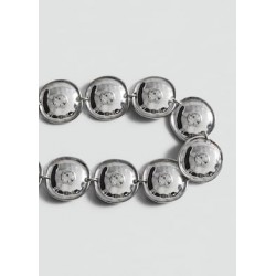 Collar monedas cristales