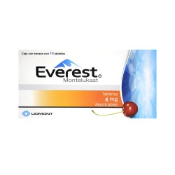 Everest Masticable 4Mg 10 Tabs