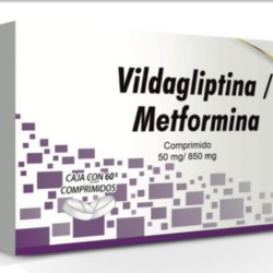 Gen Vildagliptina/Metformin 50/850Mg 60C