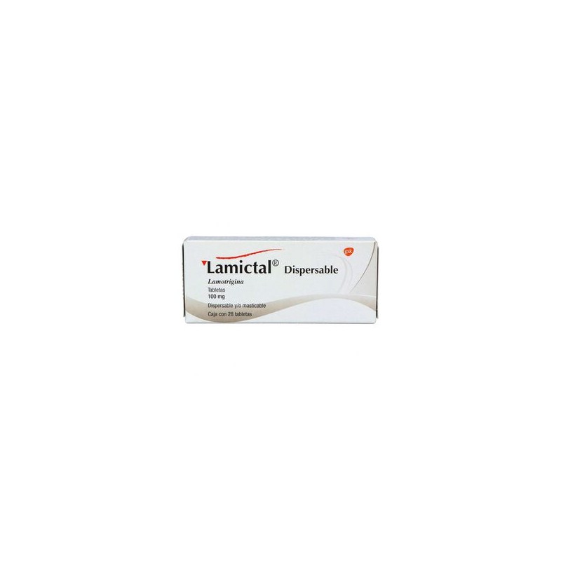 Lamictal Dispersable 100Mg 28 Tabs