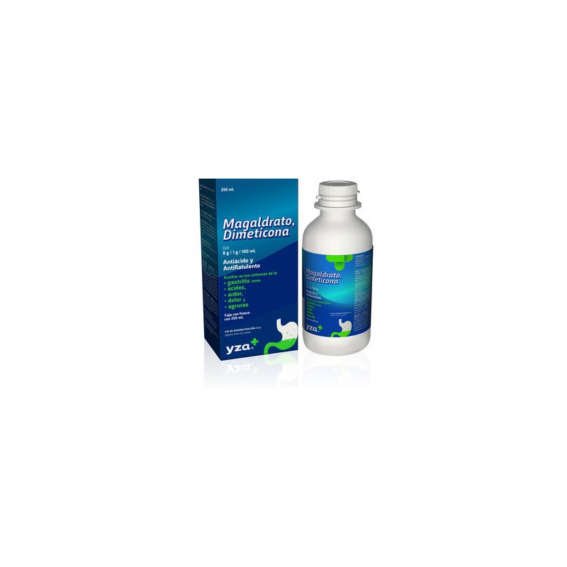Yza Magaldrato/Dimeticona 8G/1G/100Ml 250Ml