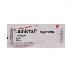 Lamictal 100Mg 14 Tabs