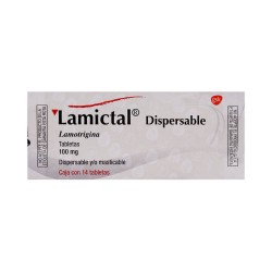 Lamictal 100Mg 14 Tabs