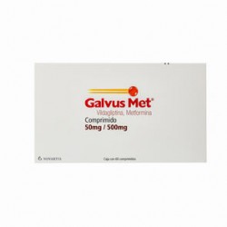 Galvus Met 50Mg/500Mg 60 Comp