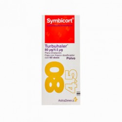 Symbicort Polvo 80Mcg/4.5Mcg 60 Dosis
