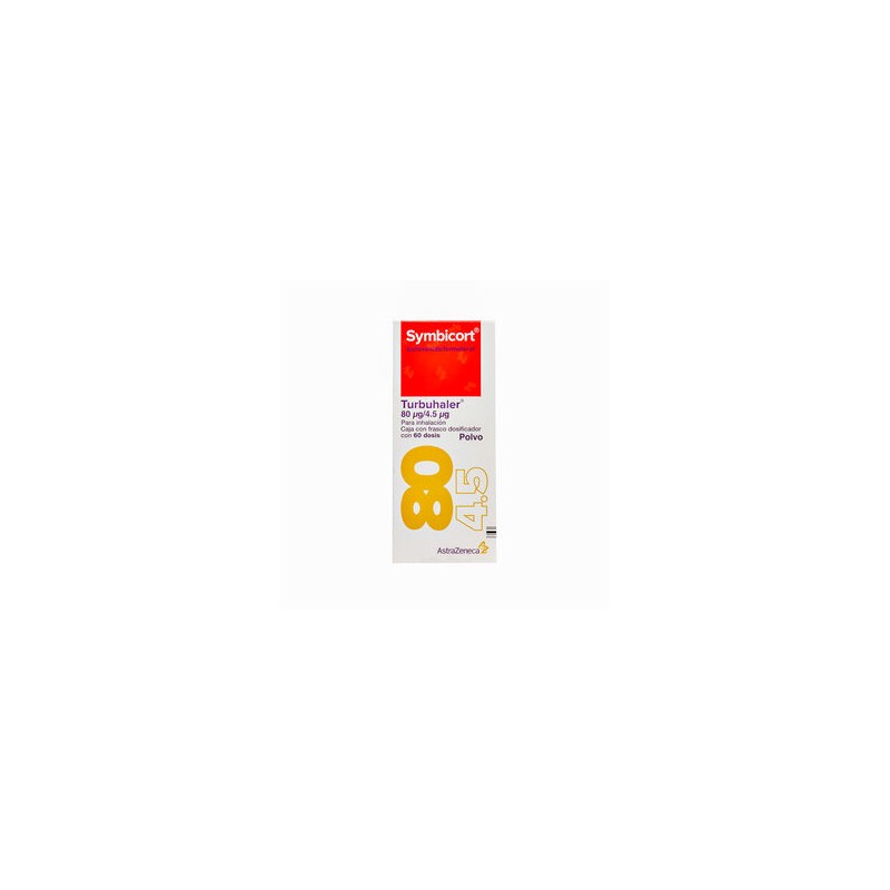 Symbicort Polvo 80Mcg/4.5Mcg 60 Dosis