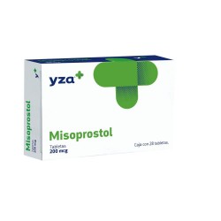 Misoprostol 200 mcg con 28 tabletas