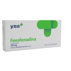 Yza Fexofenadina 120Mg 10 Comp