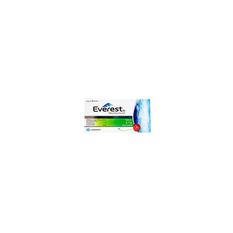 Everest Masticable 5Mg 30 Tabs