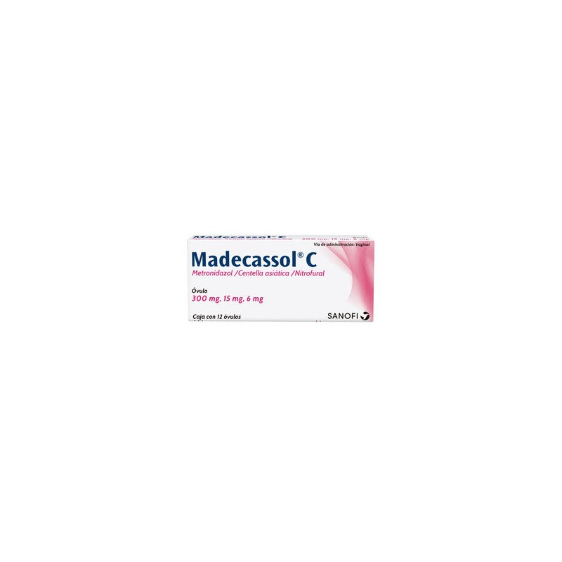 Madecassol C 15Mg 12 Óvulos