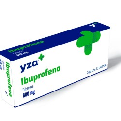 Yza Ibuprofeno 800Mg 10 Tabs