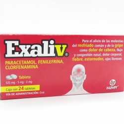 Exaliv 24 Tabletas
