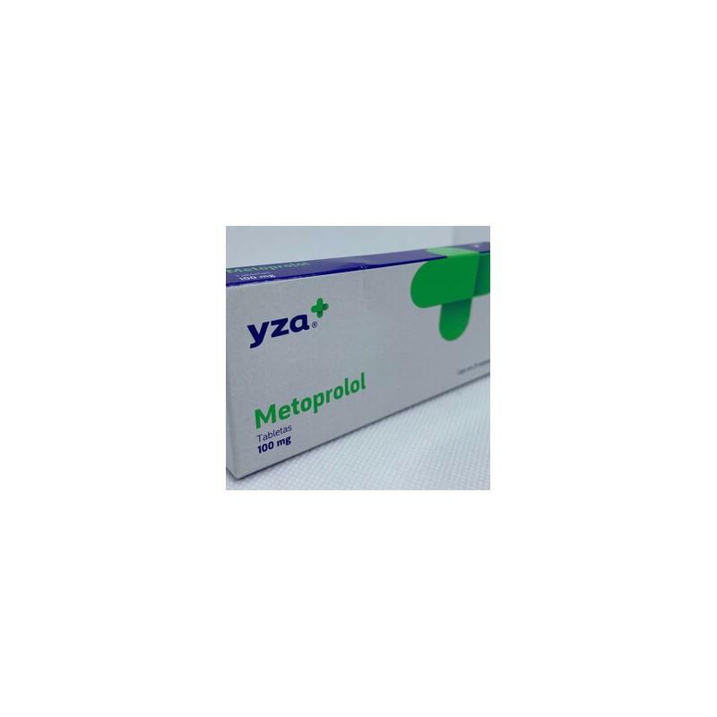 Yza Metoprolol 100Mg 20 Tabs