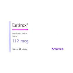 Eutirox 112mcg 50 tabs