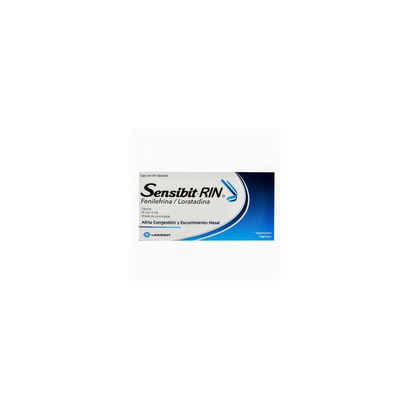 Sensibit Rin 30mg/5mg - 20 caps