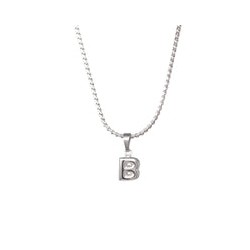 Dije de letra Silver