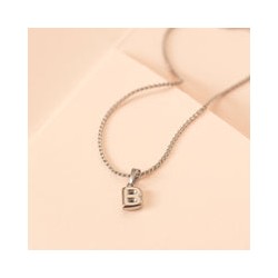 Dije de letra Silver