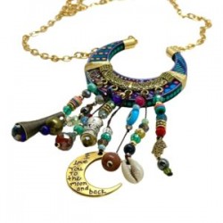 Collar largo Atrapasueños hecho a mano mexican boho