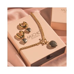 Mara con corazón Pirita