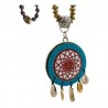 Collar largo Atrapasueños hecho a mano pieza única mexican boho