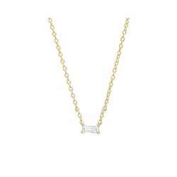 Dije de mini Baguette blanco