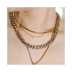 Dije de mini Baguette blanco