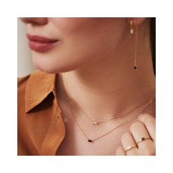 Dije de mini Baguette blanco