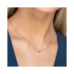 Dije de mini Baguette Azul