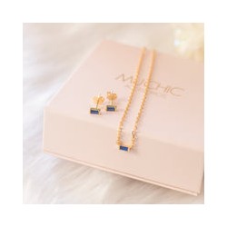 Dije de mini Baguette Azul