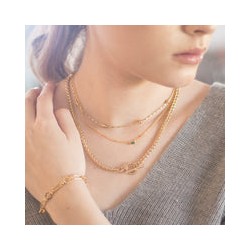 Dije de mini Baguette Verde