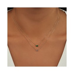 Dije de mini Baguette Verde