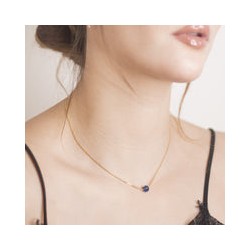 Mini dije Cuarzo azul