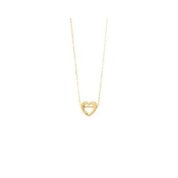 Dije de corazón transversal