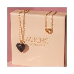 Dije de corazón transversal