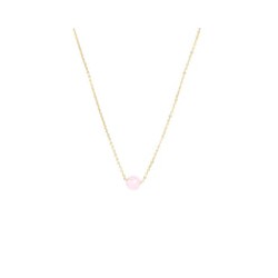 Mini Dije cuarzo rosa