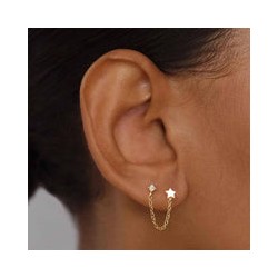 Arete doble con estrella