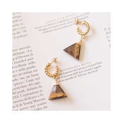 Aretes Farrah Ojo de Tigre