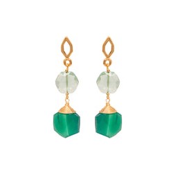 Aretes Ella Green