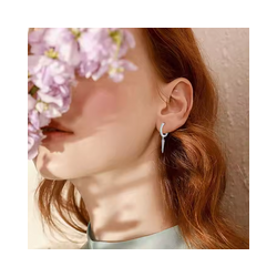 Arracada Danika Silver