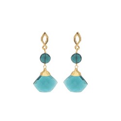 Aretes Ella Teal