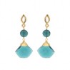 Aretes Ella Teal