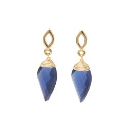 Arete Isa azul